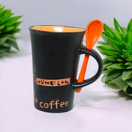 Coffee Mug With Spoon 250ml