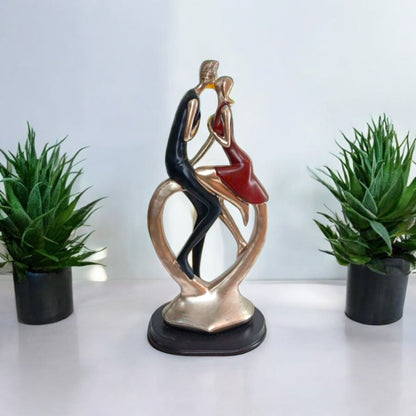 Modern Romantic Couple Resin Figurine