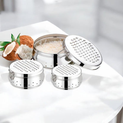 Stainless Steel Coconut Grater Box