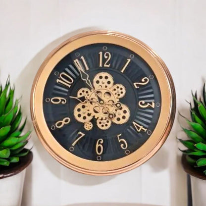 Vintage Gear Design Wall Clock