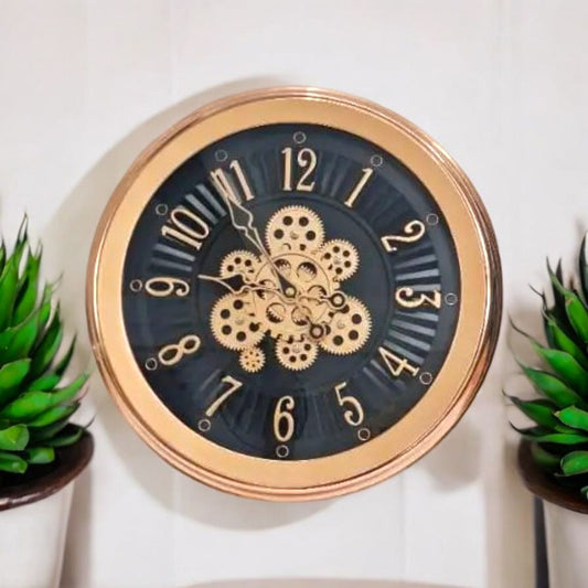 Vintage Gear Design Wall Clock