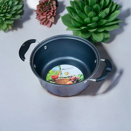 Non Stick Deep Kadhai with Dual Handles