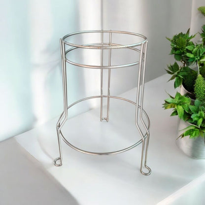 Stainless Steel Round Plant Stand