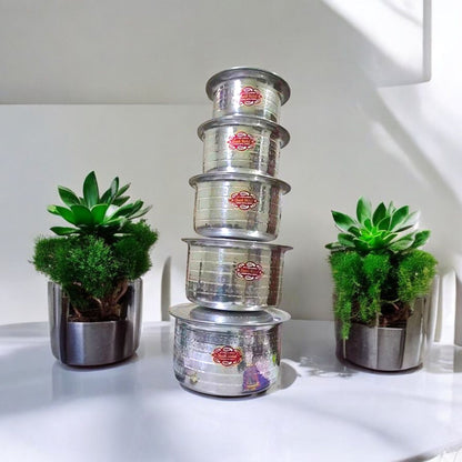Stainless Steel Storage Containers Set