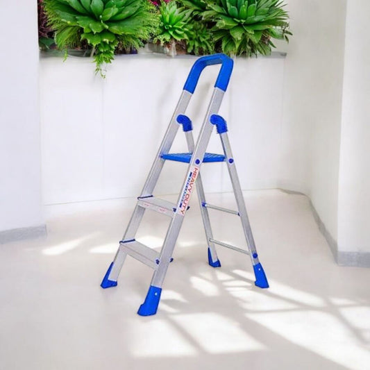 Heavy-Duty 3-Step Folding Ladder