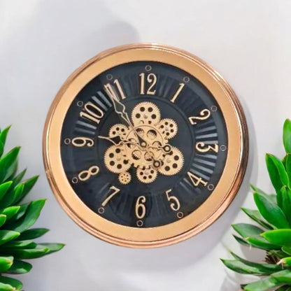 Vintage Gear Design Wall Clock