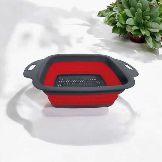 Collapsible Silicone Fruit & Veg Strainer