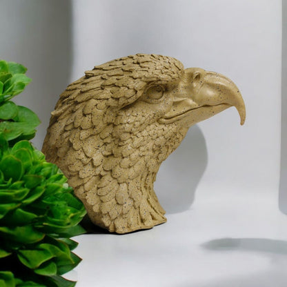 Majestic Eagle Head Decorative Sculpture