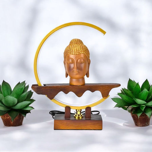 Buddha Head Table Lamp