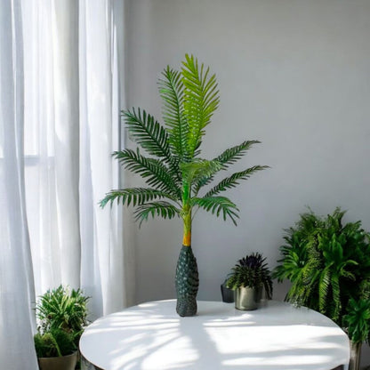 Artificial Palm Leaf Tabletop Plant