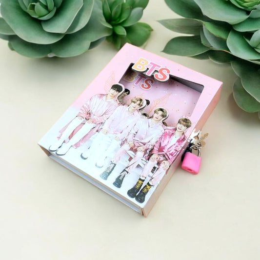 BTS Themed Nootebook With Box