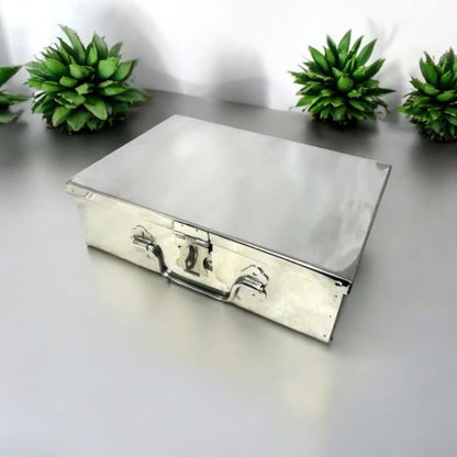 Lockable Stainless Steel Cash Box