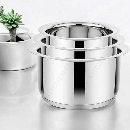 Stainless Steel Patila Cookware Set