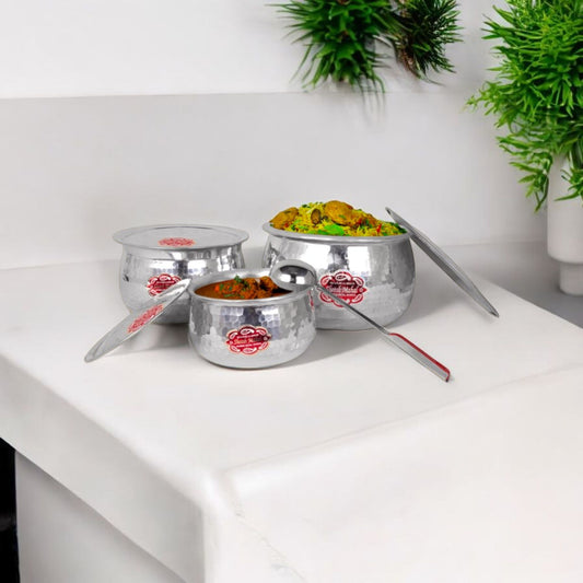 Stainless Steel Cooking Pot Set