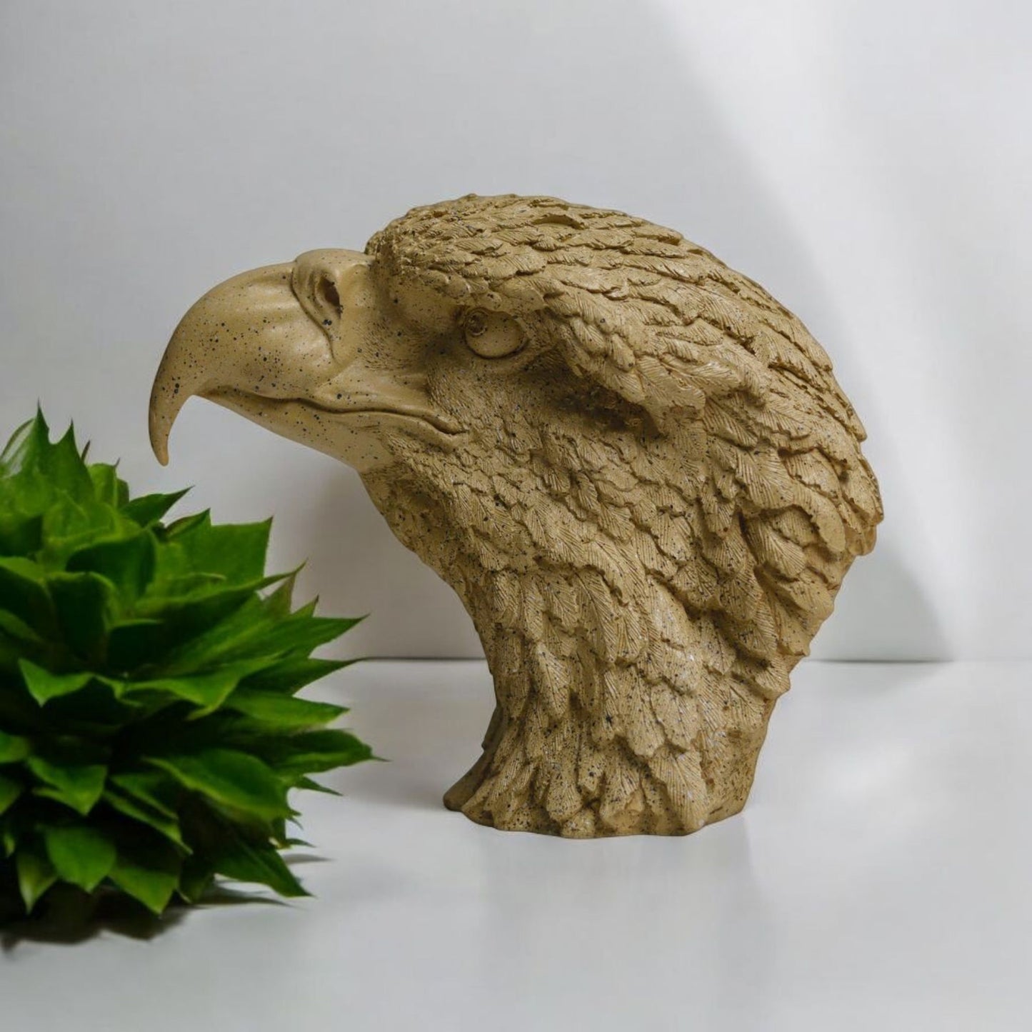 Majestic Eagle Head Decorative Sculpture