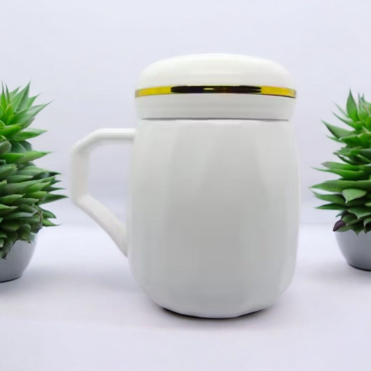 Ceramic Mug with Lid 100ml