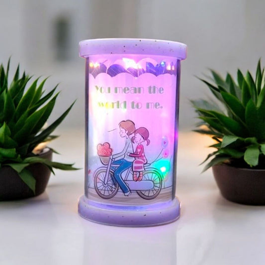 Rotating LED Romantic Lamp