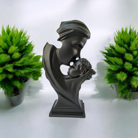 Mother and Child Resin Statue