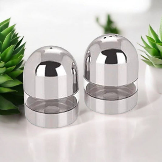 Stainless Steel Salt & Pepper Shaker Set
