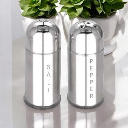 Stainless Steel Salt & Pepper Shaker Set