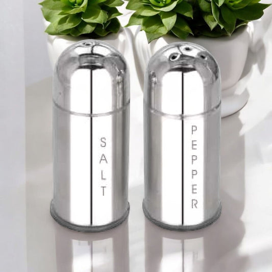 Stainless Steel Salt & Pepper Shaker Set