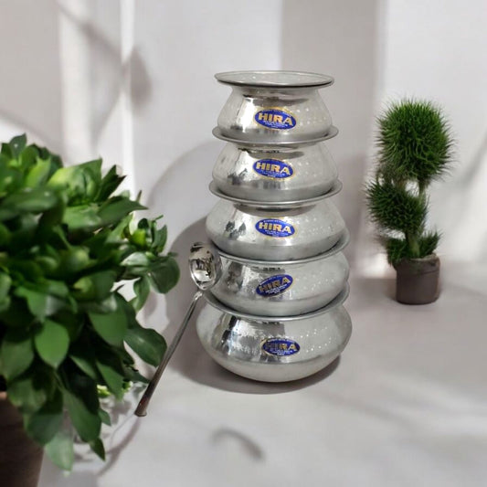 Stainless Steel Hammered Water Pots