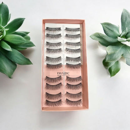 Reusable False Eyelashes Set
