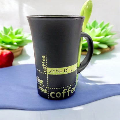Coffee Mug With Spoon 250ml