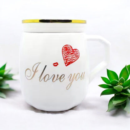Ceramic Mug with Lid 100ml