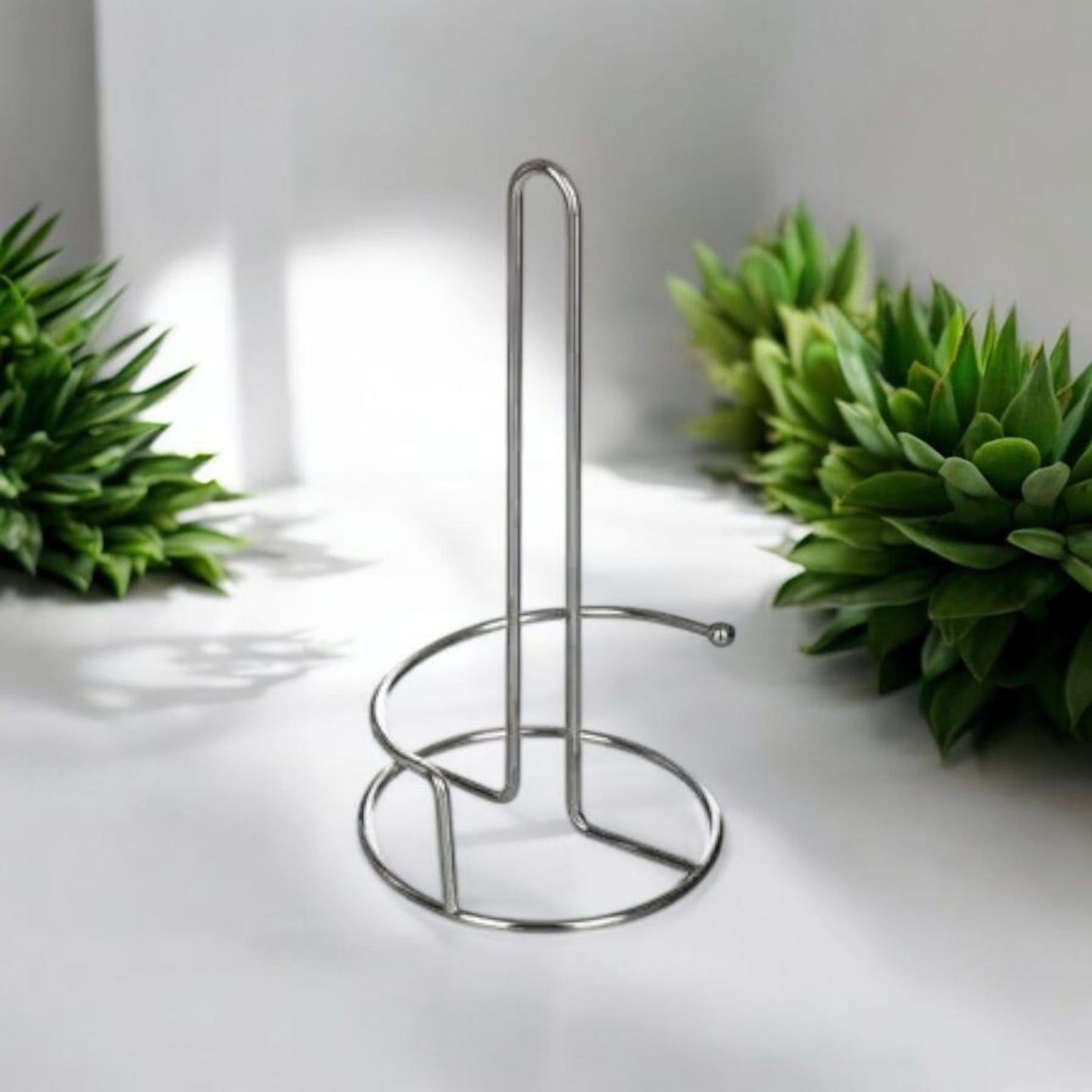 Stainless Steel Paper Towel Holder Stand