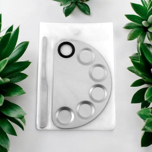 Stainless Steel Nail Art Palette Set