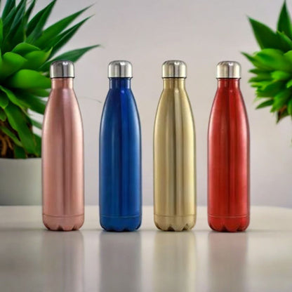 Glossy Stainless Steel Thermo Bottle 750ml