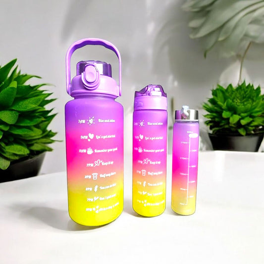 Motivational Water Bottle 2000ml