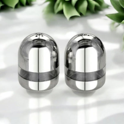 Stainless Steel Salt & Pepper Shaker Set