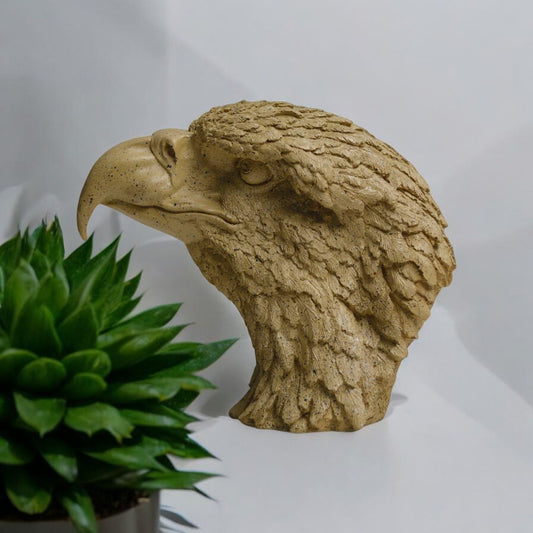 Majestic Eagle Head Decorative Sculpture