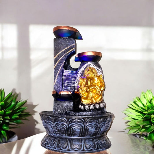 Ganesh Water Fountain with LED Light