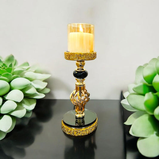 Gold Candle Holder Stand