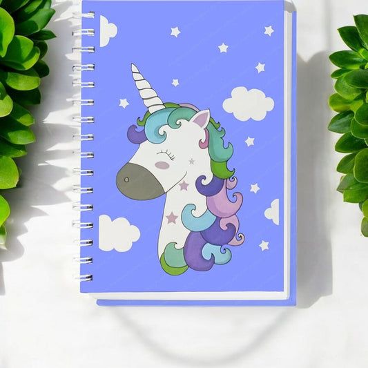 Adorable Unicorn Spiral Notebook