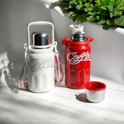 Water Bottle with Handle Lid 800ml