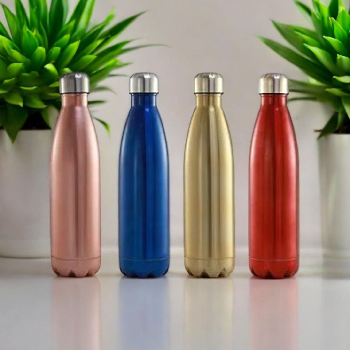 Glossy Stainless Steel Thermo Bottle 750ml