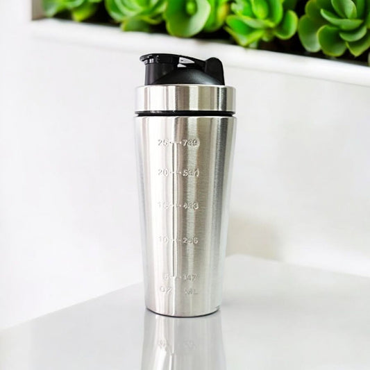 Stainless Steel Protein Shaker Bottle 1000ml