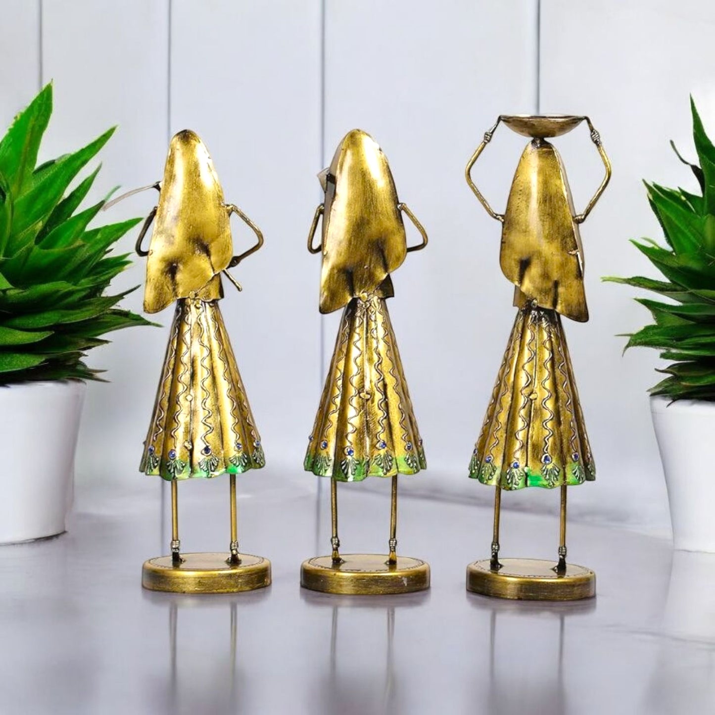 Charming Set of Three Figurines