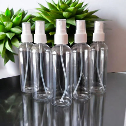 Refillable Clear Travel Spray Bottles Set 50ml