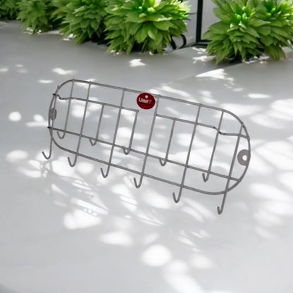 Stainless Steel Wall-Mount Kitchen Hook Rack