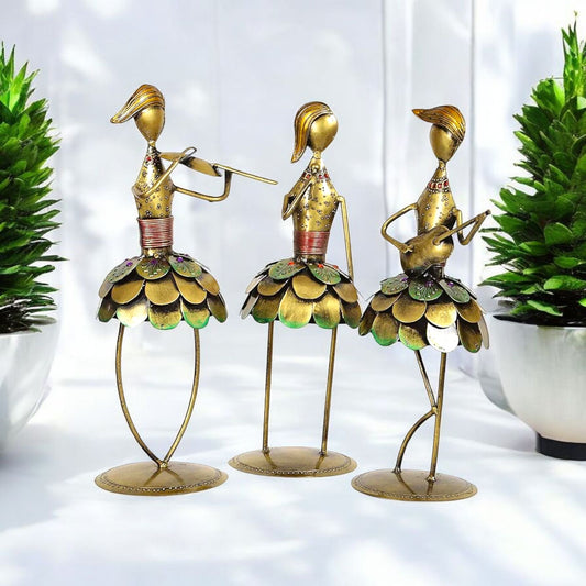 Musical Figurine Decor Set