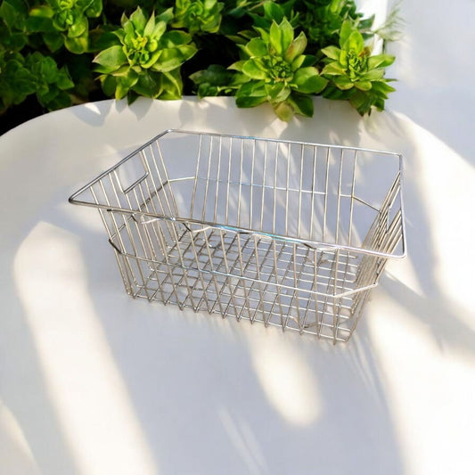 Stainless Steel Wire Storage Basket