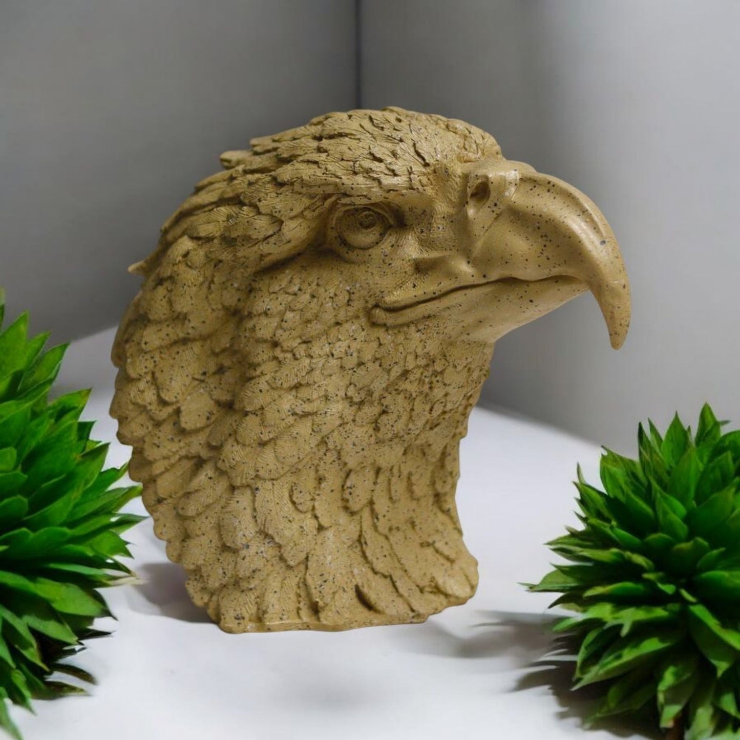Majestic Eagle Head Decorative Sculpture