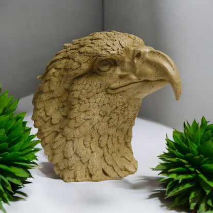 Majestic Eagle Head Decorative Sculpture