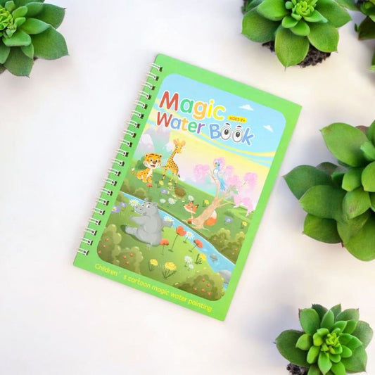 Magic Water Book – Reusable Coloring Fun for Kids