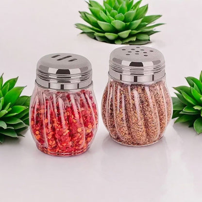 Glass Spice Shaker Set